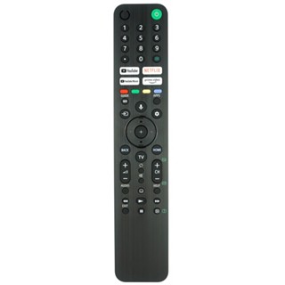 Jiezong Store รีโมตคอนโทรล RMF-TX520P สําหรับสมาร์ททีวี Sony 4K A80J X80J X85J X90J X95J RMF-TX520U series XR65X90J