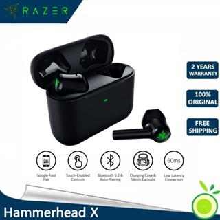 Razer Hammerhead True Wireless X หูฟัง (สีดํา)