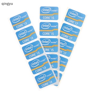 [qingyu] ใหม่ พร้อมส่ง สติกเกอร์ฉลากโลโก้ อัลตร้าบุ๊ก Intel Core i3 i5 i7