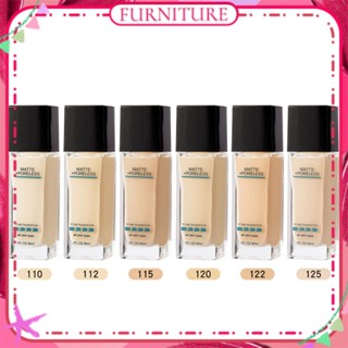 ♕ Angela Fit Me Liquid Foundation Whitening Full Cover Acne Mark Pore Dark Eye Circle Concealer Moisturizing Oil Control Waterproof Face Makeup FURNITURE