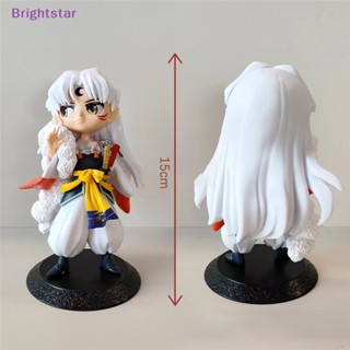 Brightstar โมเดลฟิกเกอร์ อนิเมะ Inuyasha Q Version Setsuna Sesshomaru Setsuna ของเล่นสําหรับเด็ก