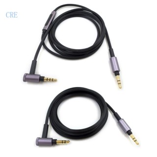 Cre สายเคเบิลเสริม พร้อมไมโครโฟน แบบเปลี่ยน สําหรับ MDR-100ABN 1A MDR-100X MSR7 WH-H900N 800 WH-1000XM2 XM3 XM4