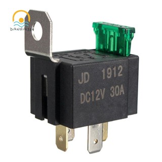 สวิทช์รีเลย์ 12V 30A 4 Pin SPST สําหรับยานพาหนะ