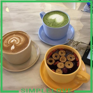 [Simple] แก้วกาแฟเมลามีน แบบพกพา พร้อมหูจับ 4 ชิ้น