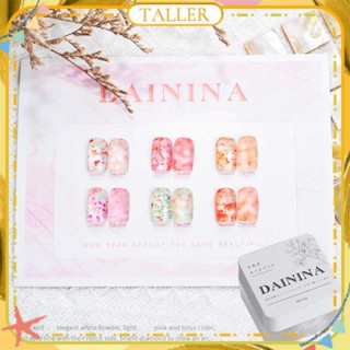 ✧สินค้าพร้อมส่ง Dainina Ice Oeda Flower Pot Series ยาทาเล็บเจลน้ำแข็งใสเลื่อมละเอียด Flash กาวส่องไฟกระป๋อง Spring Summer Nail Art For Nail Shop 5g 6 Colors TALLER