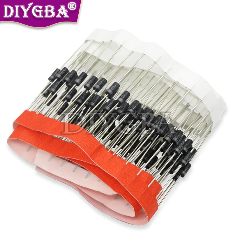 20PCS Schottky Rectifier Diode1N5408 1N5404 1N5401 1N5822 1N5818 UF5408 UF5402 DIP ตัวต้านทาน
