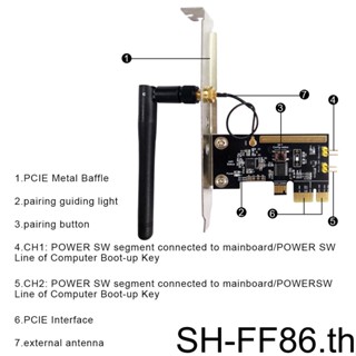 โมดูลรีเลย์สวิตช์ WiFi PCI-E สําหรับคอมพิวเตอร์