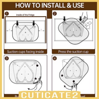 [Cuticate2] ถาดจัดเก็บเครื่องเทศ แบบหมุนได้ สําหรับห้องครัว