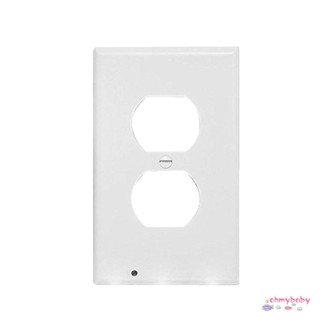 ฝาครอบเต้าเสียบ หลอดไฟ LED ในตัว เซนเซอร์ไฟกลางคืน สําหรับห้องโถง