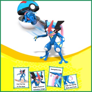 Pokemon Ball Pocket Pokemon Deformation ของเล่น Pokemon Series Movable Figures Pokemon Ball ของเล่น