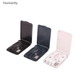 [TheVatifly] กล่องเก็บสายเคเบิลข้อมูล 60W อเนกประสงค์ สําหรับ IPhone Type C [Preferred]