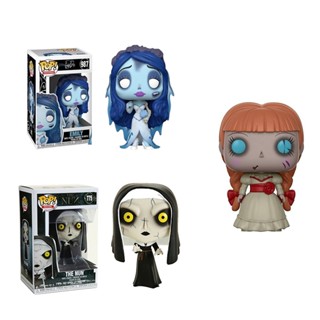 โมเดลฟิกเกอร์ Funko Pop The Conjuring 469 Annabelle 987 Emily Valak 775 The Nun ของเล่นสําหรับเด็ก