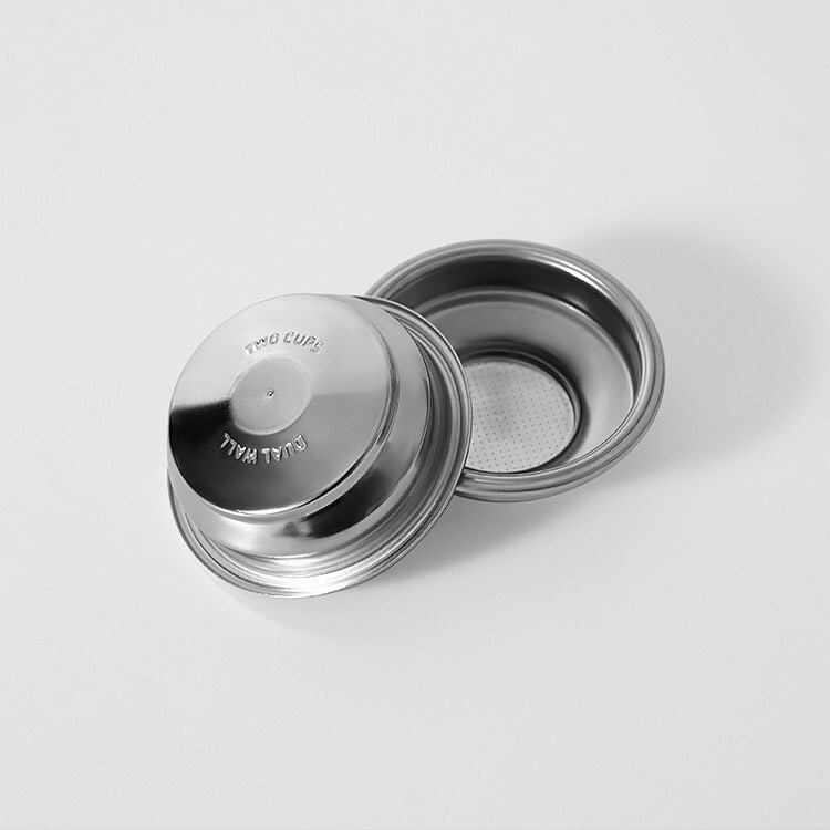 Basket ชงชา ตะแกรงชงกาแฟ ขนาด 51/58 mm ตะแกรงสแตนเลส  ( ตะแกรง 2ชั้น Dual Wall )