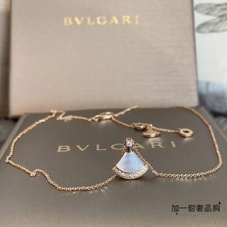 [พร้อมส่ง] Bvlgari/divas Dream Series สร้อยคอ จี้ไข่มุก สีโรสโกลด์ สําหรับแม่ และเด็ก