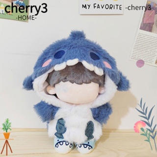 Cherry3 เสื้อโค้ท ลายการ์ตูนสัตว์ ขนาด 20 ซม. อุปกรณ์เสริม สําหรับตกแต่งบ้านตุ๊กตา