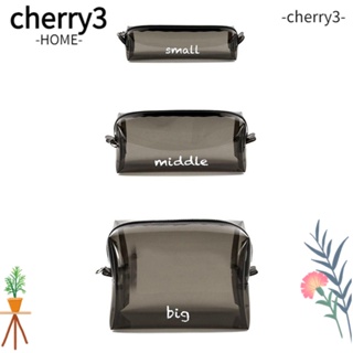 CHERRY3 กระเป๋าเครื่องสําอาง ความจุขนาดใหญ่ สําหรับเดินทาง