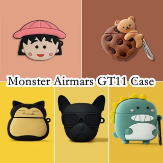 【พร้อมส่ง】เคสหูฟัง แบบนิ่ม ลายการ์ตูนสุนัขเอเลี่ยน สําหรับ Monster Airmars GT11 Airmars GT11