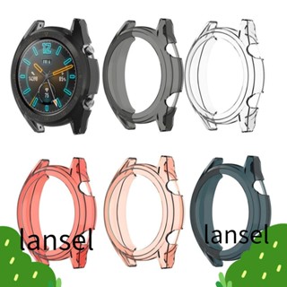 เคส tpu ป้องกันนาฬิกาข้อมือสีใส 46 มม. สําหรับ huawei watch gt active/gt 2