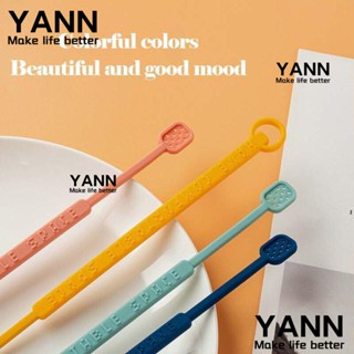 Yann1 ช้อนซิลิโคน สําหรับคนกาแฟ นม น้ําผลไม้