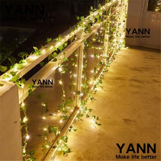 YANN1 สายไฟ LED พลังงานแสงอาทิตย์ คุณภาพสูง สําหรับตกแต่งงานแต่งงาน กลางแจ้ง