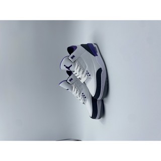 Aj3 Air Jordan 3 Violet รองเท้าบาสเก็ตบอลลําลอง สีขาว สีม่วง ลาเวนเดอร์ สําหรับผู้ชาย