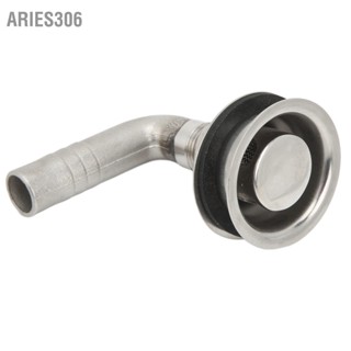  Aries306 ช่องระบายอากาศถังเชื้อเพลิงพร้อมปะเก็นติดตั้งข้อศอก 90 องศามารีนเกรด 316 สแตนเลสเหมาะสำหรับเรือยอร์ช