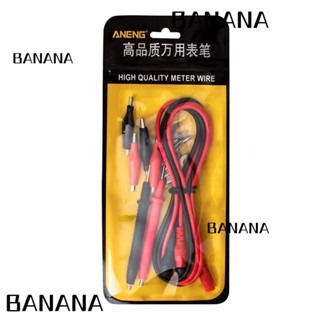 Banana1 เครื่องทดสอบมัลติมิเตอร์ดิจิทัล โพรบวัดกระแสไฟฟ้า เครื่องวัดโลหะ อเนกประสงค์ ปากกาทดสอบ ซิลิโคน ใหม่ สไตลัส วัดกระแสไฟฟ้า