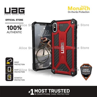 Uag เคสโทรศัพท์มือถือ กันกระแทก สีแดง สําหรับ iPhone XS MAX iPhone X XS XR