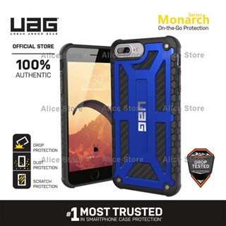 Uag เคสโทรศัพท์มือถือ กันตก สีฟ้า สําหรับ iPhone 7 Plus iPhone 8 Plus