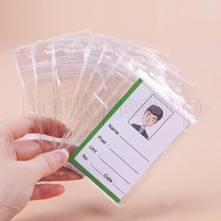 ซองใส่บัตร แบบใส กันน้ํา 1/5 ชิ้น / ซองใส่บัตรประจําตัวประชาชน ทํางาน อุปกรณ์เสริม