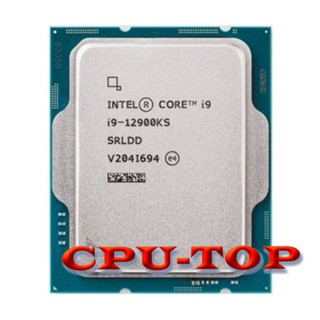 ใหม่ โปรเซสเซอร์ CPU Intel Core i9 12900KS 3.4 GHz Sixteen-Core Twenty-Four-Thread 10NM L3=30M 150W LGA 1700