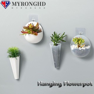 Myronghd กระถางต้นไม้ แบบแขวนผนัง สไตล์ยุโรปเหนือ สําหรับปลูกดอกไม้