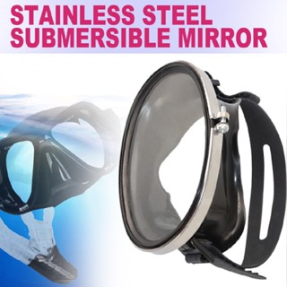 Oval Snorkel Diving Mask Anti-Fog Tempered Glass Snorkeling Glasses Eyewear