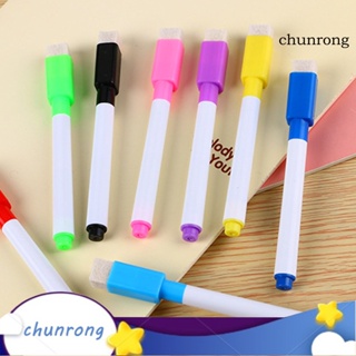 Chunrong ปากกาไวท์บอร์ด ลบได้ หลากสี สําหรับวาดภาพ 5 ชิ้น
