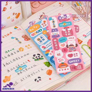 Creative Ins Wind Hand Account Sticker Pet Waterproof Hand Account Sticker Decorative Pattern Sticker Cute Childrens Gift -AME1