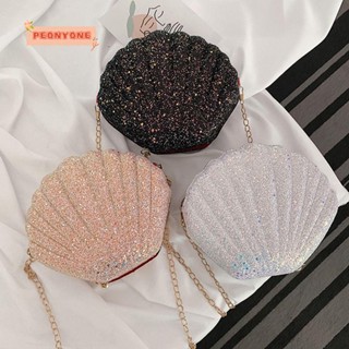 Doublepeony กระเป๋าสะพายไหล่ ปักเลื่อม ขนาดเล็ก น่ารัก ใส่โทรศัพท์ได้