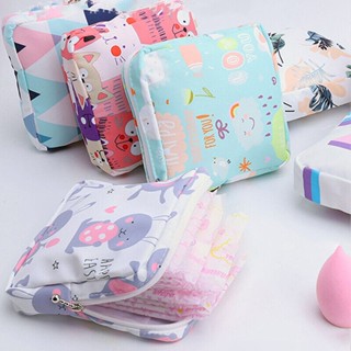 New Sanitary Pad Storage Bag Holder Purse Pouch Towel Napkin Card Coin Holder