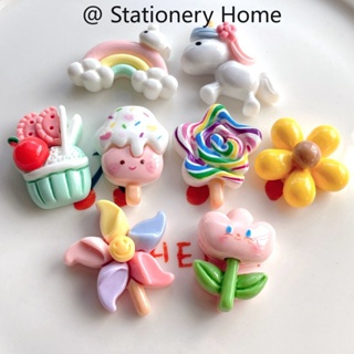 สติกเกอร์แม่เหล็กติดตู้เย็น ลายการ์ตูนยูนิคอร์น ดอกไม้น่ารัก…