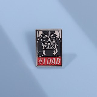 เข็มกลัด รูปการ์ตูน Star Wars Villain DAD Enamel Pin เครื่องประดับ สําหรับเพื่อน