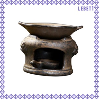 [Lebet] ชุดเครื่องอุ่นชาเซรามิค สไตล์เรโทร สําหรับตกแต่งบ้าน ออฟฟิศ