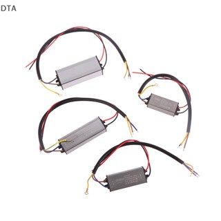 หม้อแปลงไฟ LED DTA 50W 30W 20W 10W DC 3V 12V AC100-265V กันน้ํา