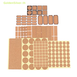 Goldensilver สติกเกอร์ฉลาก ลายขวดโอ๊ค มีกาวในตัว สีเงิน 3-96 ชิ้น TH