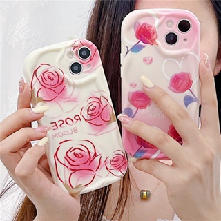 เคสโทรศัพท์มือถือนิ่ม ป้องกันเลนส์กล้อง ลายดอกกุหลาบ สําหรับ Oppo Reno10 Pro Reno 10 Pro+ Reno 8T Reno8 Z 4G 5G 2023 Reno10Pro Reno8T