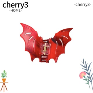 Cherry3 กิ๊บติดผมอะคริลิค รูปค้างคาว ฉลาม ตลก เครื่องประดับผม แฟชั่นสําหรับผู้หญิง