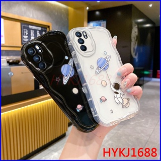 เคส Oppo Reno6 5G เคส Oppo Reno 6 5G เคสโทรศัพท์มือถือแบบนิ่ม tpu ใส พิมพ์ลายครีม แฟชั่น สําหรับ NYW