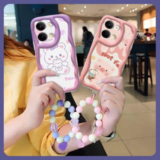 Pendants Liquid silicone Phone Case For OPPO Reno9 5G/Reno9 Pro 5G Pendants originality interest flower three-dimensional