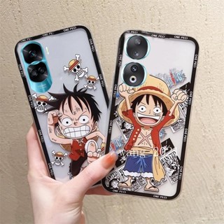 พร้อมส่ง เคสโทรศัพท์มือถือ ซิลิโคนนิ่ม ใส บางมาก กันกระแทก ลายการ์ตูน สําหรับ Honor90 Honor 70 90 Lite 5G 2023 Honor 90 Lite