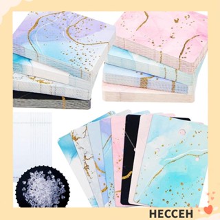 Hecceh ที่ใส่เครื่องประดับ ต่างหู รูปหินอ่อน 6*9 ซม. 7*16 ซม. 200 ชิ้น