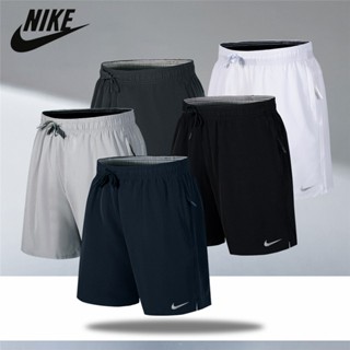 Nike ของแท้ 100% กางเกงขาสั้นลําลอง แบบบาง เรียบง่าย เหมาะกับการวิ่ง เล่นกีฬา ฟิตเนส แฟชั่นคลาสสิก สําหรับผู้ชาย