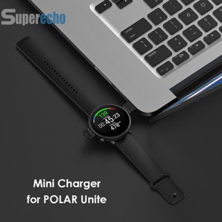 อะแดปเตอร์สายชาร์จสมาร์ทวอทช์ 4-pin USB สําหรับ POLAR Unite Watch [superecho.th]